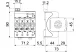 OBO 5095546 SurgeController V20 leakage current-free 3+1+RS 280V