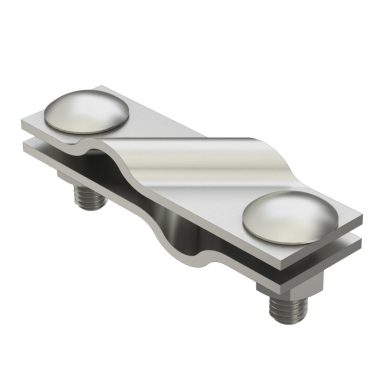 OBO 5313012 Csatlakozófül kör keresztmetszetű huzalhoz RD 8-10 rozsdamentes acél A4 1.4401