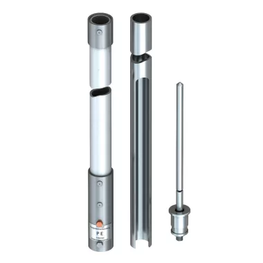 OBO 5408880 isFang IN-A L10 Szigetelt felfogóoszlop +csatlakozó elem belül vezetett isCon vezetékhez 10000mm