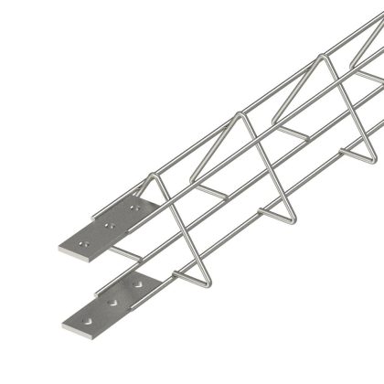   OBO 6003830 Rácsos kábeltálca világításhoz 87x80x2080 rozsdamentes acél A2 1.4301 felületkezelés nélkül, utókezelt