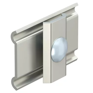 OBO 6016367 oldalsó összekötő rácsos kábeltálcához 60x40 rozsdamentes acél A2 1.4301 felületkezelés nélkül, utókezelt