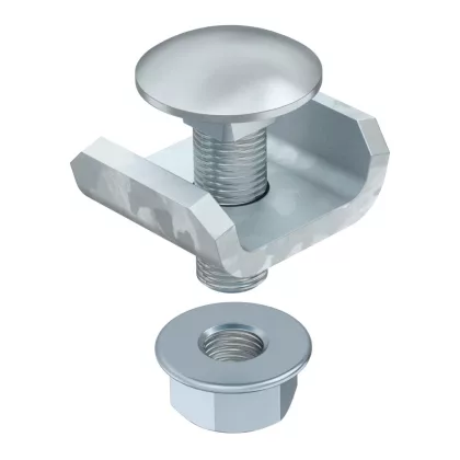   OBO 6016573 GUV 6 FT U-alakú csatlakozó rácsos kábeltálcához merítetten tűzihorganyzott 24x28x30mm