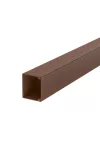 OBO 6026834 fali és mennyezeti csatorna fenékperforálással 30x30x2000 polivinil-klorid szépiabarna RAL 8014