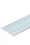 OBO 6045138 kábeltálca, teng. szabv. szer. Material thickness 1.25mm 15x125x2000 acél merítetten tűzihorganyzott