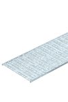 OBO 6045308 kábeltálca, teng. szabv. szer. Material thickness 1.50mm 15x300x2000 acél merítetten tűzihorganyzott