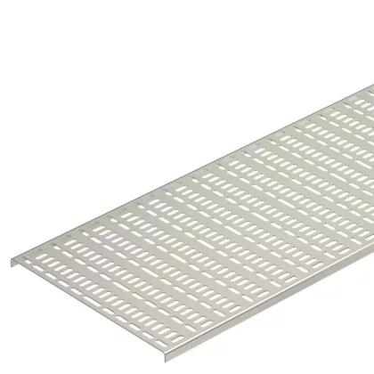   OBO 6045860 kábeltálca, teng. szabv. szer. Material thickness 1.50mm 15x200x2000 rozsdamentes acél A4 1.4571 felületkezelés nélkül, utókezelt