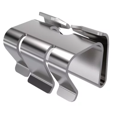 OBO 6052810 DK DRLU A2 Fedélrögzítő kapocs, perforálatlan fedélhez, felületkezelés nélkül,