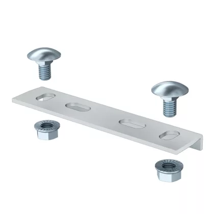   OBO 6066248 csavaros összekötő tengerész. szabv. sz. tálcához 16x29x60 alumínium