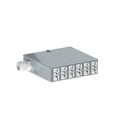 OBO 6107982 UVS-WIN F6W padló alatti elosztó 1x fix betáp, 6x WINSTA