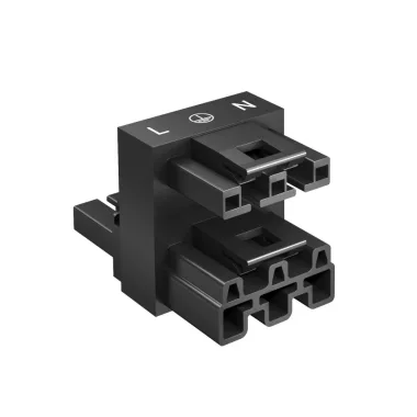 OBO 6108970 VB2-WIN 3P elosztó csatlakozó 3-pólusú 1E-2A, WINSTA