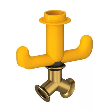 OBO 6109844 Fogóhorog VH4L-hez poliamid sárga RAL 1021