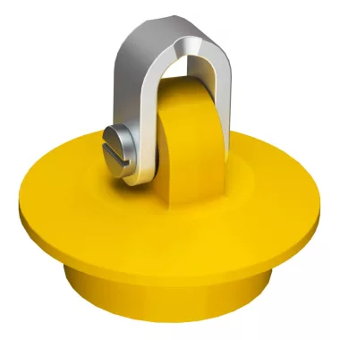 OBO 6109847 Függesztő VH-hoz VH-hoz poliamid sárga RAL 1021