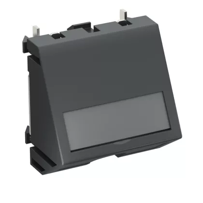   OBO 6117421 Kábelkivezetõ húzásmrentesítõvel 45x45mm polikarbonát szürkésfekete RAL 7021