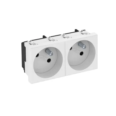 OBO 6120242 STD-F3 RW2 Csatlakozóaljzat 33o, 2-es földelocsappal