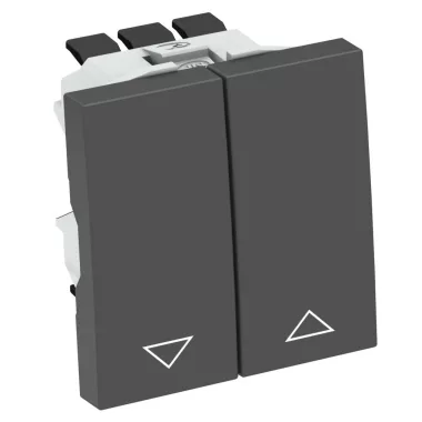 OBO 6120952 RS-BS SWGR1 Redőnykapcsoló szürkésfekete