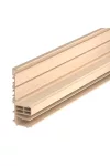 OBO 6132205 padlószegély csatorna RAUDUO alsó rész 105x40 natur 2000x105x40 polivinil-klorid natúr
