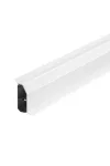 OBO 6132212 padlószegély csatorna SL-L Set 20x50 tömítőperemmel polivinil-klorid hófehér RAL 9010