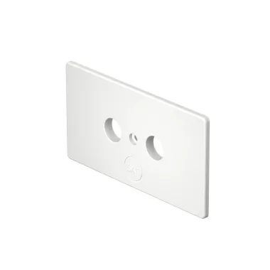OBO 6132258 antenna csatlakozó fedél SL Duo-Abdeckung 9010 Polikarbonát/Akrilnitril-butadién-sztirol hófehér RAL 9010