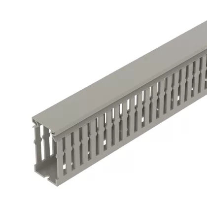   OBO 6132498 vezetékrendező csatorna METRA Set 60x30 7030 polivinil-klorid kőszürke RAL 7030