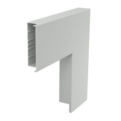   OBO 6192111 Lapos sarokelem 560,5x210x80 polivinil-klorid világos- szürke RAL 7035