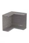 OBO 6193030 belső sarokelem 250x230x100 polivinil-klorid kőszürke RAL 7030