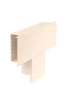 OBO 6193404 T-idom 400x170x80 polivinil-klorid krémfehér RAL 9001