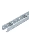 OBO 6209719 Cable ladder perforated rung, welded 60x100x3000 acél merítetten tűzihorganyzott