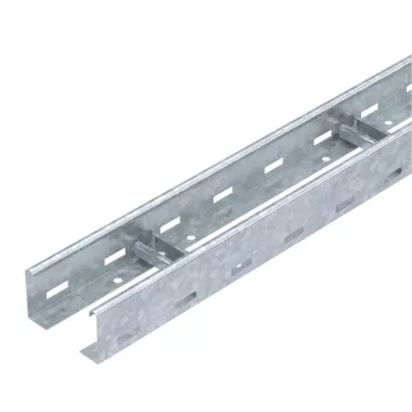 OBO 6209719 Cable ladder perforated rung, welded 60x100x3000 acél merítetten tűzihorganyzott