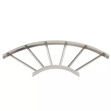 OBO 6225110 LB 90 660 R3 A4 90°-os sarokidom kábellétrához 60x600mm rozsdamentes acél