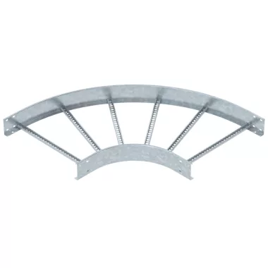 OBO 6225152 LB 90 1160 R3 FT 90°-os sarokidom kábellétrához 110x600mm merítetten tűzihorga