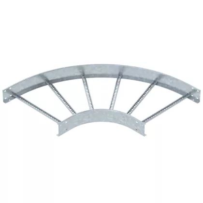 OBO 6225152 LB 90 1160 R3 FT 90°-os sarokidom kábellétrához 110x600mm merítetten tűzihorga