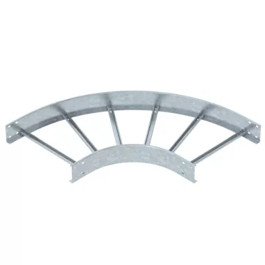 OBO 6225180 SLB 90 1150R3 FT 90°-os sarokidom kábellétrához 110x500mm merítetten tűzihorganyzott