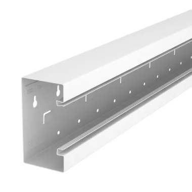 OBO 6277207 parapetcsatorna szimmetrikus 70x130x3000 acél hófehér RAL 9010