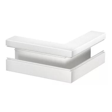 OBO 6279510 külső sarok aszimmetrikus 90x170x300 alumínium hófehér RAL 9010