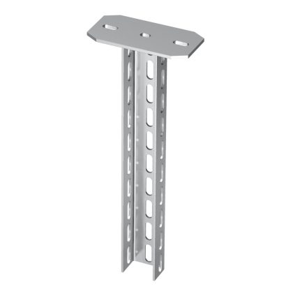   OBO 6338872 függesztő oszlop ráhegesztett fejlemezzel 70x50x1000 rozsdamentes acél A4 1.4571 felületkezelés nélkül, utókezelt