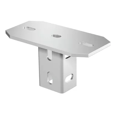 OBO 6349279 fejlemez US 7 oszlophoz 200x100 rozsdamentes acél A4 1.4571 felületkezelés nélkül, utókezelt