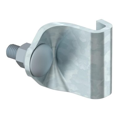 OBO 6419015 szorítófül einzeln, für AS 15 und AS 30 37x42 acél merítetten tűzihorganyzott