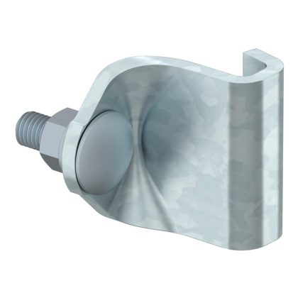   OBO 6419015 szorítófül einzeln, für AS 15 und AS 30 37x42 acél merítetten tűzihorganyzott