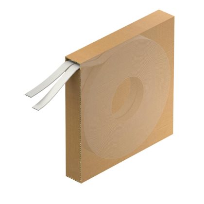   OBO 6490192 Feszítőszalag 20 méteres tekercs 8x0,3 rozsdamentes acél A2 1.4301 Plastic-coated fekete RAL 9005