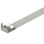   OBO 6490396 SBF 15-700 A4K Feszítőszalag zárócsattal  műanyag bevonatos 15x0,5x700mm