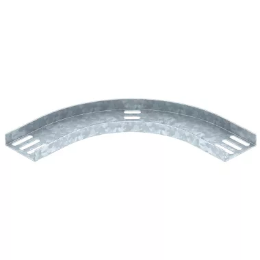 OBO 7061358 90°-os sarokidom tengerész. szabv. sz. tálcához B150mm acél merítetten tűzihorganyzott