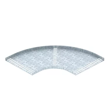 OBO 7061641 90°-os sarokidom tengerész. szabv. sz. tálcához B300mm acél merítetten tűzihorganyzott