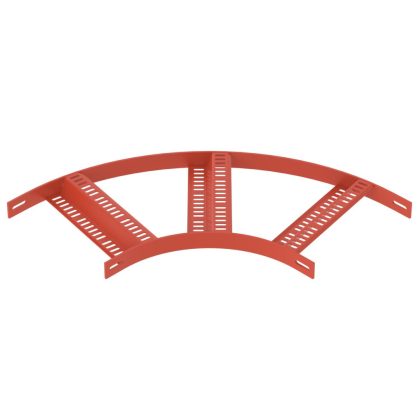   OBO 7098980 90°-os sarokidom perforált Z profillal B310mm acél alapozó festékkel ellátott