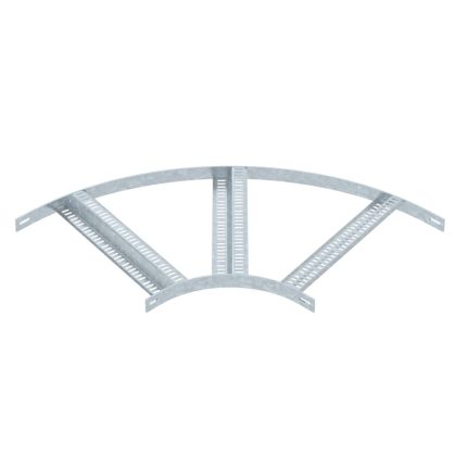   OBO 7099008 90°-os sarokidom perforált Z profillal B510mm acél merítetten tűzihorganyzott