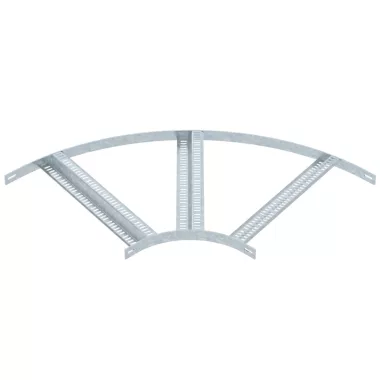 OBO 7099010 90°-os sarokidom perforált Z profillal B610mm acél merítetten tűzihorganyzott