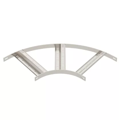   OBO 7099036 90°-os ív Z-létrafokkal B410mm rozsdamentes acél A2 1.4301 felületkezelés nélkül, utókezelt