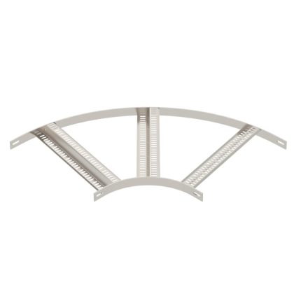   OBO 7099038 90°-os ív Z-létrafokkal B510mm rozsdamentes acél A2 1.4301 felületkezelés nélkül, utókezelt