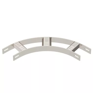 OBO 7099168 90°-os sarokidom hajógyártási kábellétrához B110mm rozsdamentes acél A4 1.4571 felületkezelés nélkül, utókezelt