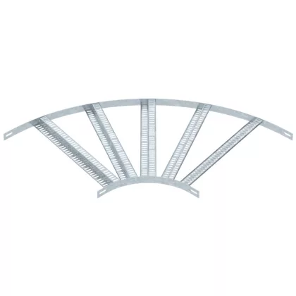   OBO 7099232 90°-os sarokidom Z-létrafokkal B606mm acél merítetten tűzihorganyzott