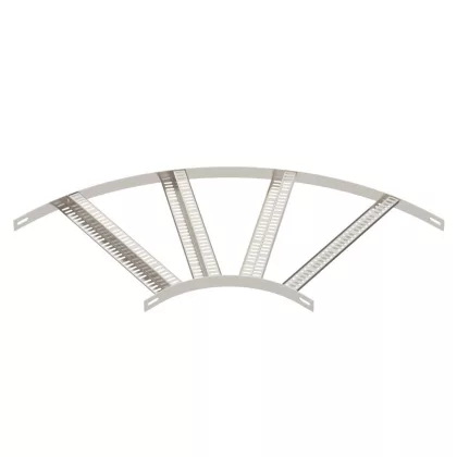   OBO 7099249 90°-os sarokidom Z-létrafokkal B506mm rozsdamentes acél A2 1.4301 felületkezelés nélkül, utókezelt